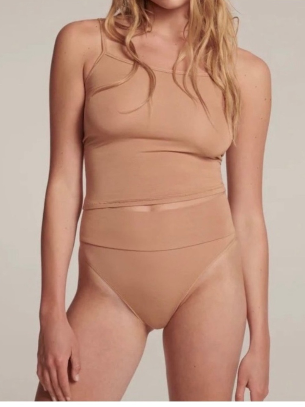 NWT SKIMS SLEEP BRIEF in Sienna